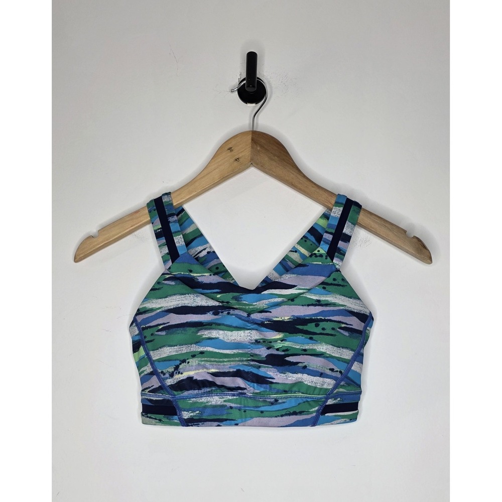 Lululemon Sports Bra Women's Size 4‎ Seven Wonders Multi